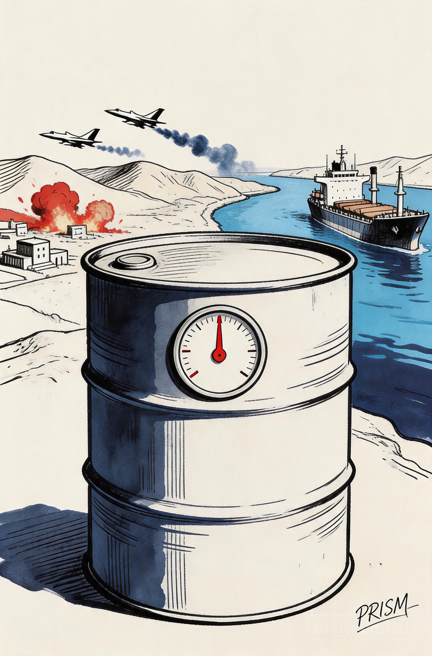 Le baril de pétrole dépasse 110 dollars alors qu'Israël poursuit ses frappes au Liban