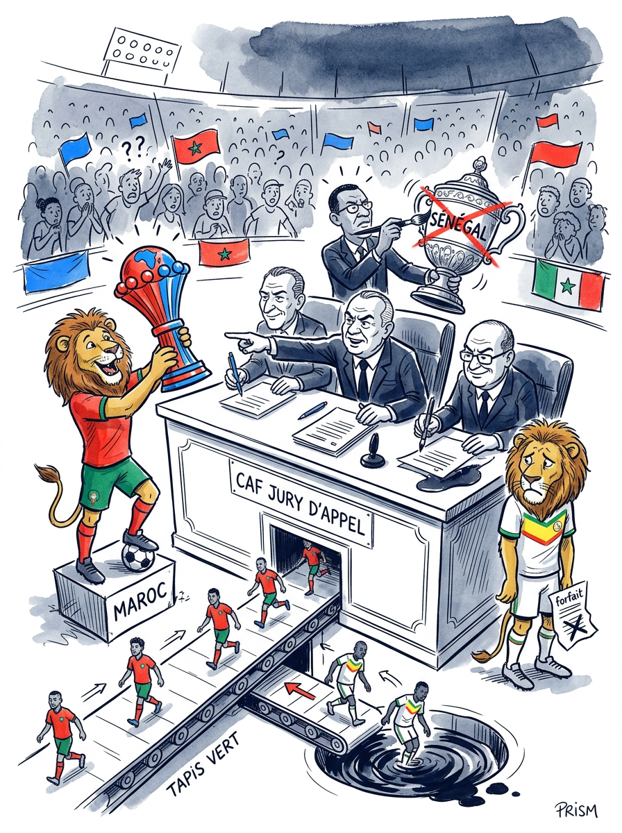 Le Maroc déclaré vainqueur de la CAN 2025 après l'annulation du titre du Sénégal