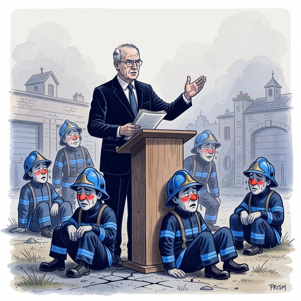 Patrice Faure annule les bals des pompiers des 13 et 14 juillet pour cause de canicule.