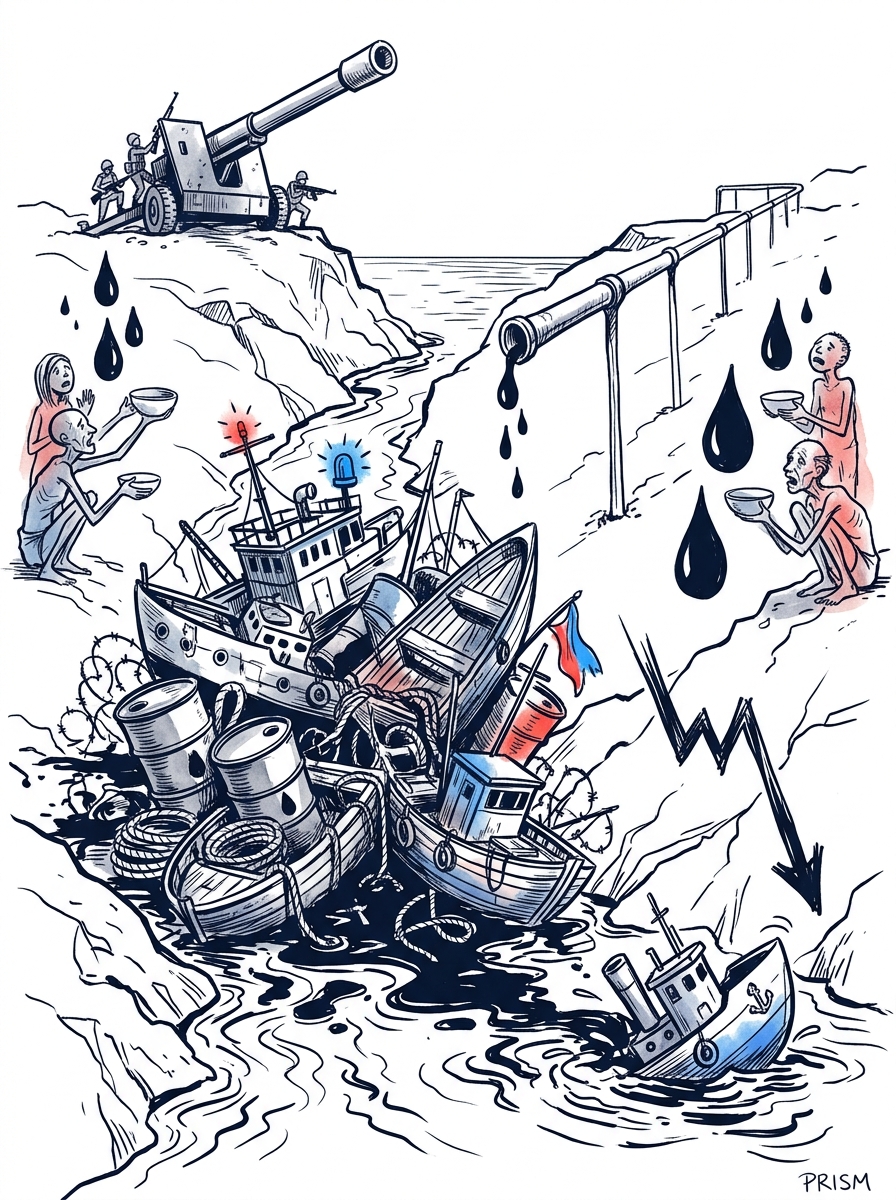 Le blocage du détroit d'Ormuz menace 45 millions de personnes de famine et déstabilise l'économie énergétique mondiale