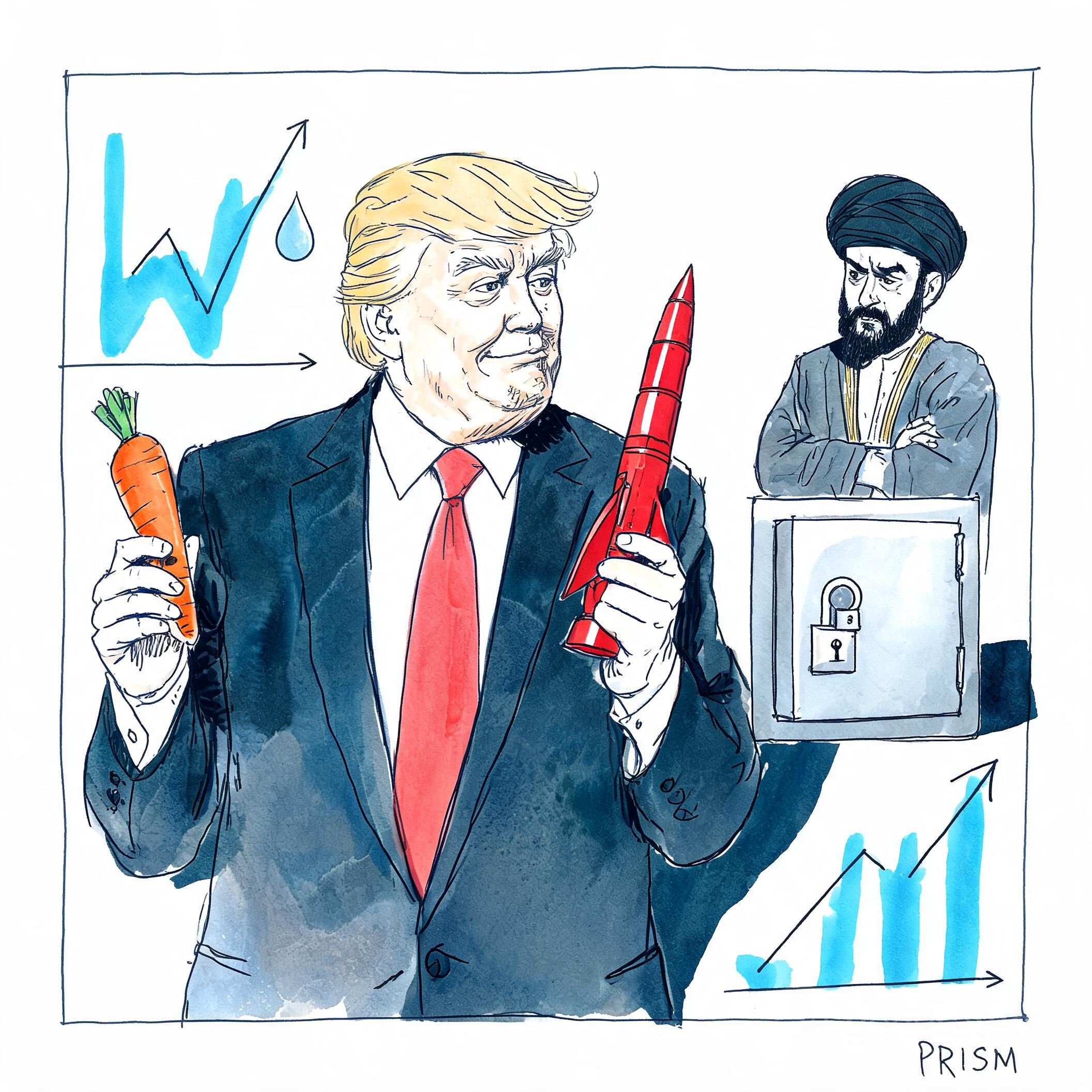 Trump alterne entre pourparlers nucléaires «très positifs» et menace d'attaque totale contre l'Iran