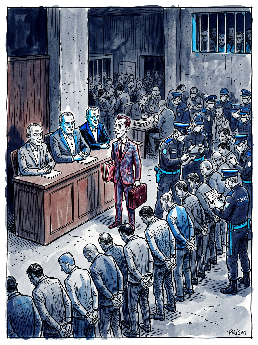 L'opération Octopus frappe la DZ Mafia avec 42 interpellations ciblant des chefs et un avocat pénaliste