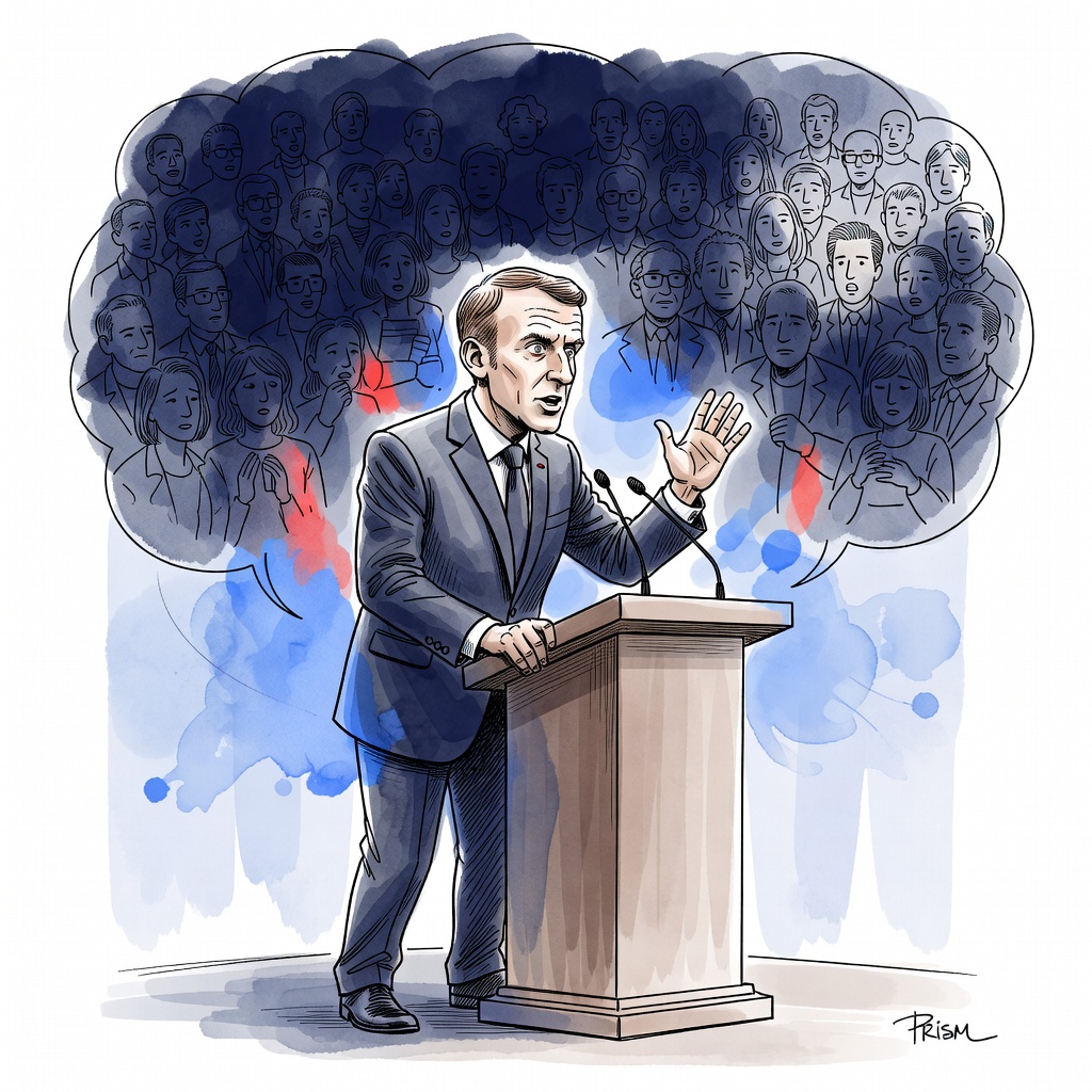 Macron défend l'abolition de la peine de mort malgré 68% de Français favorables à son rétablissement.