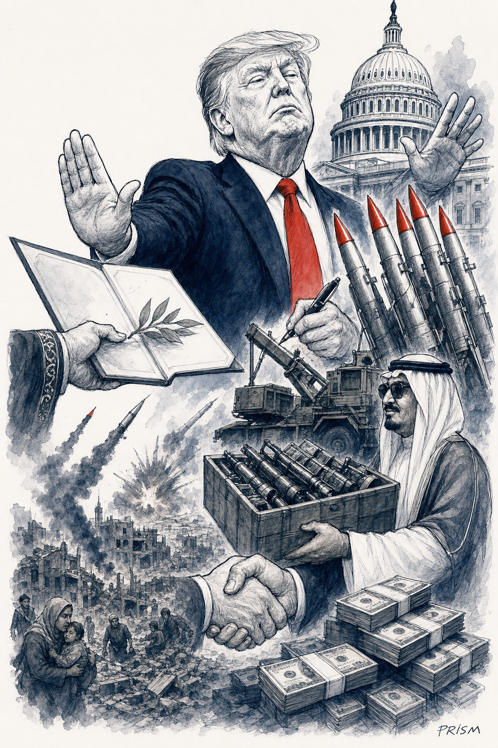 Guerre au Moyen-Orient : Trump rejette l'offre iranienne et intensifie les ventes d'armes régionales