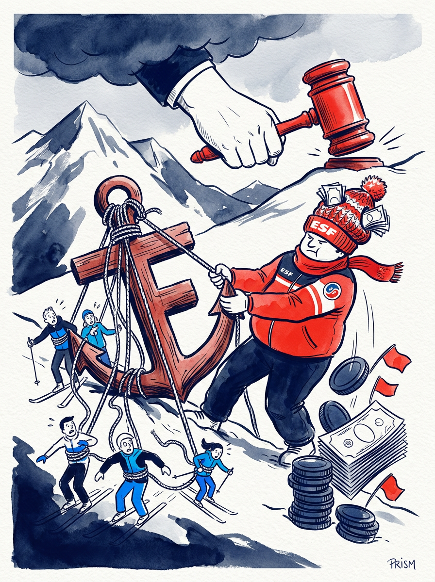 L'École du ski français condamnée à 3,4 millions d'euros d'amende pour verrouillage illégal du marché national