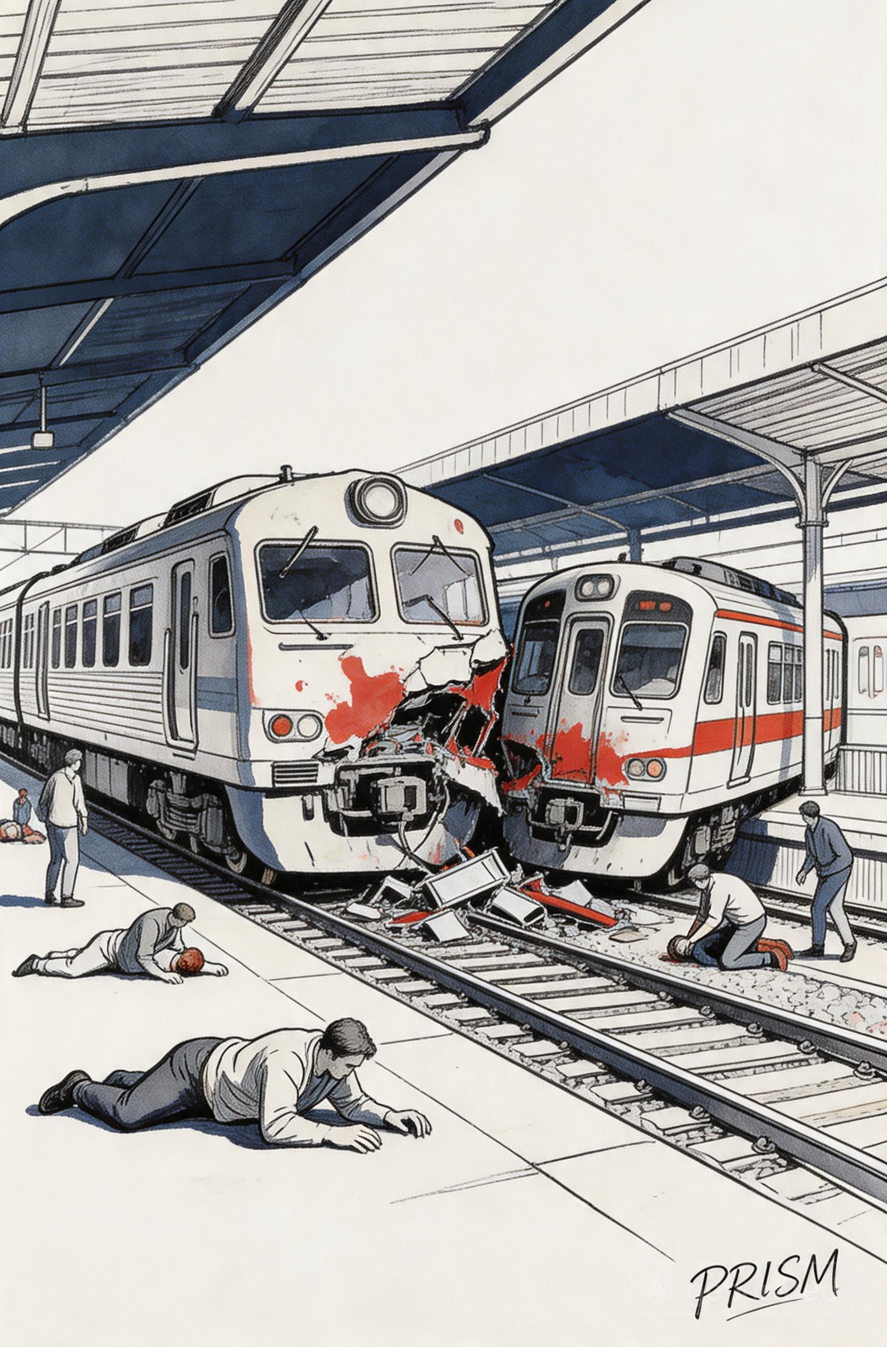 En Indonésie, 14 morts dans une collision entre deux trains près de Djakarta
