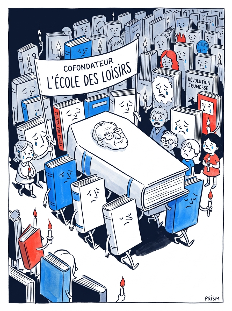 "Jean Delas cofondateur de L'École des loisirs meurt après avoir démocratisé l'édition jeunesse"