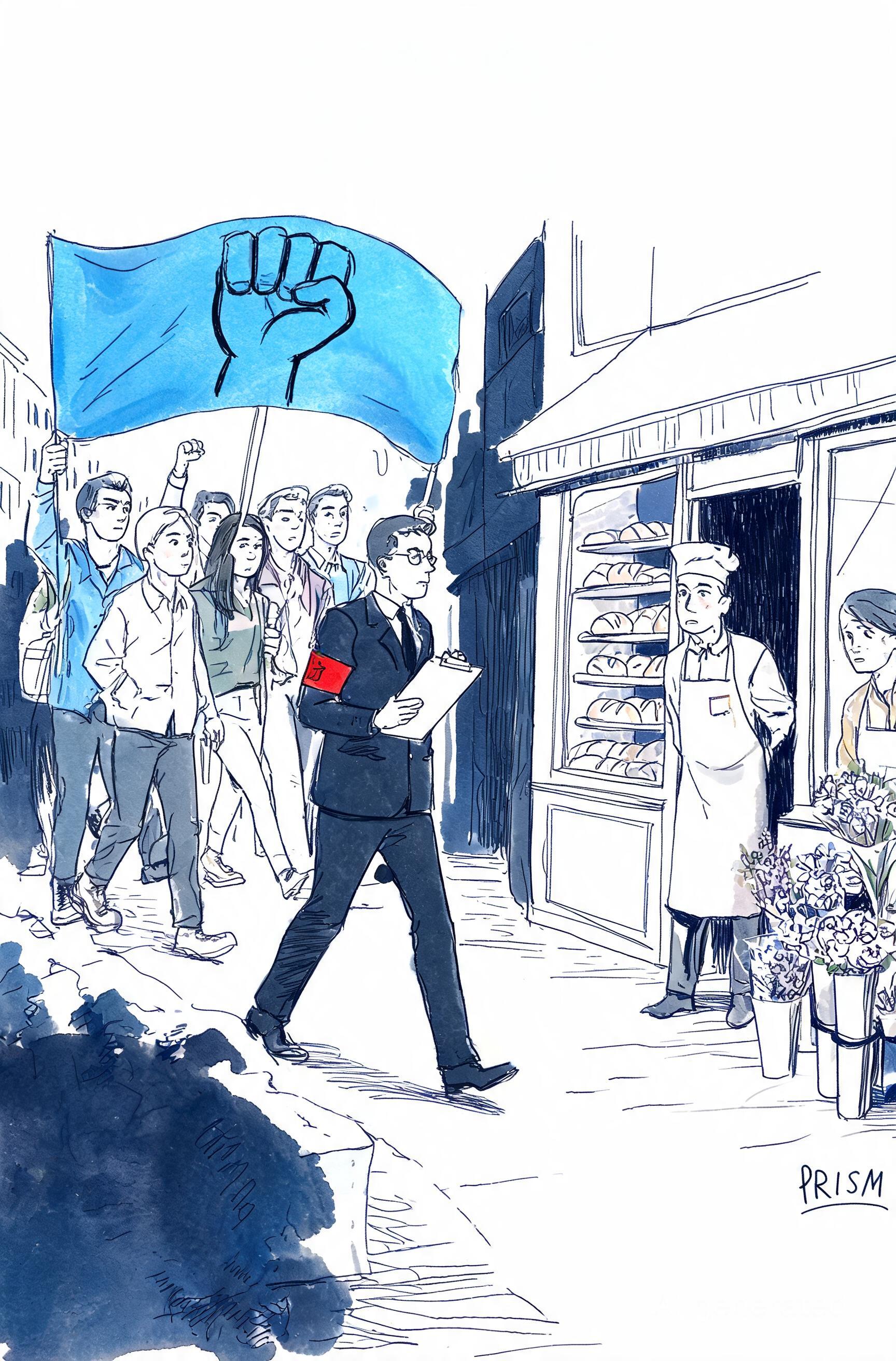 Le 1er-Mai sous tension : entre manifestations syndicales et flou juridique pour les artisans boulangers