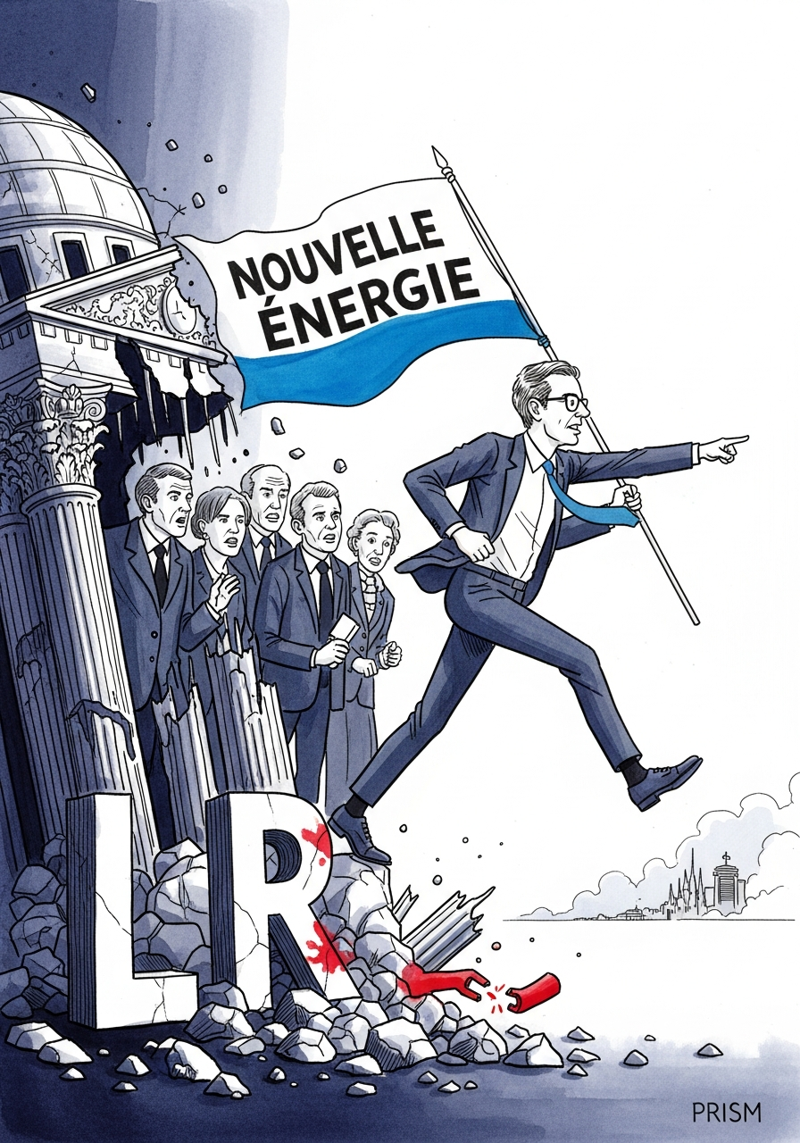 David Lisnard quitte Les Républicains et officialise sa candidature présidentielle pour 2027 sur France 2
