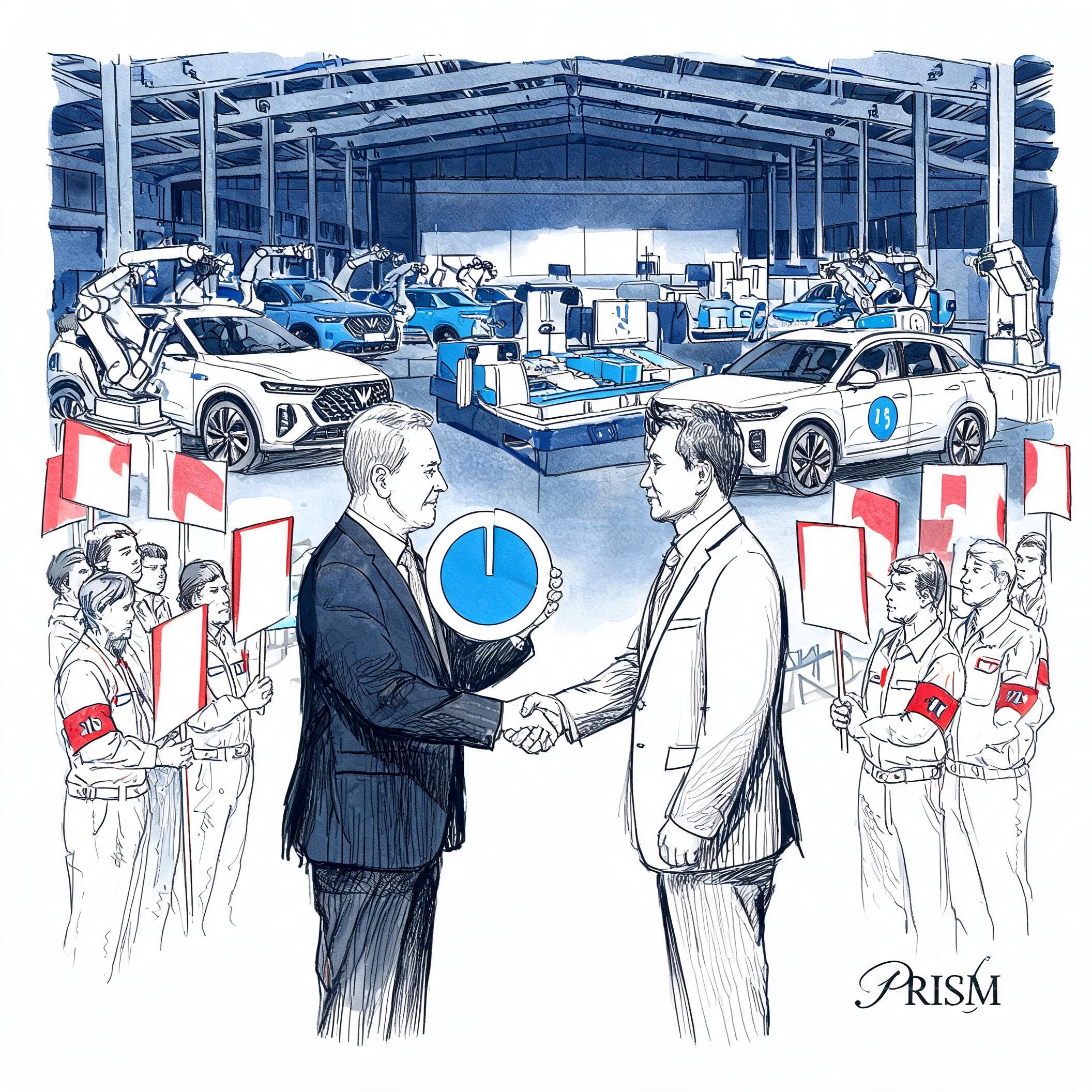 Stellantis ouvre son usine de Rennes au chinois Dongfeng : des véhicules électriques assemblés en France dès 2028