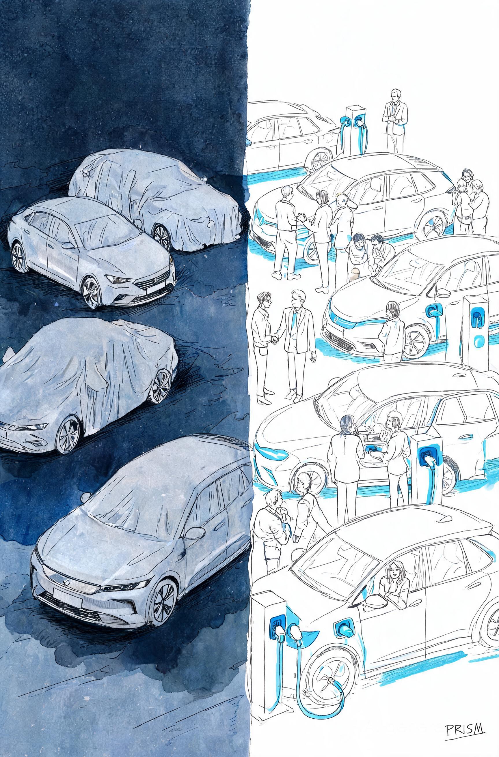 Les ventes de voitures électriques bondissent de 48 % en France malgré un marché automobile morose.