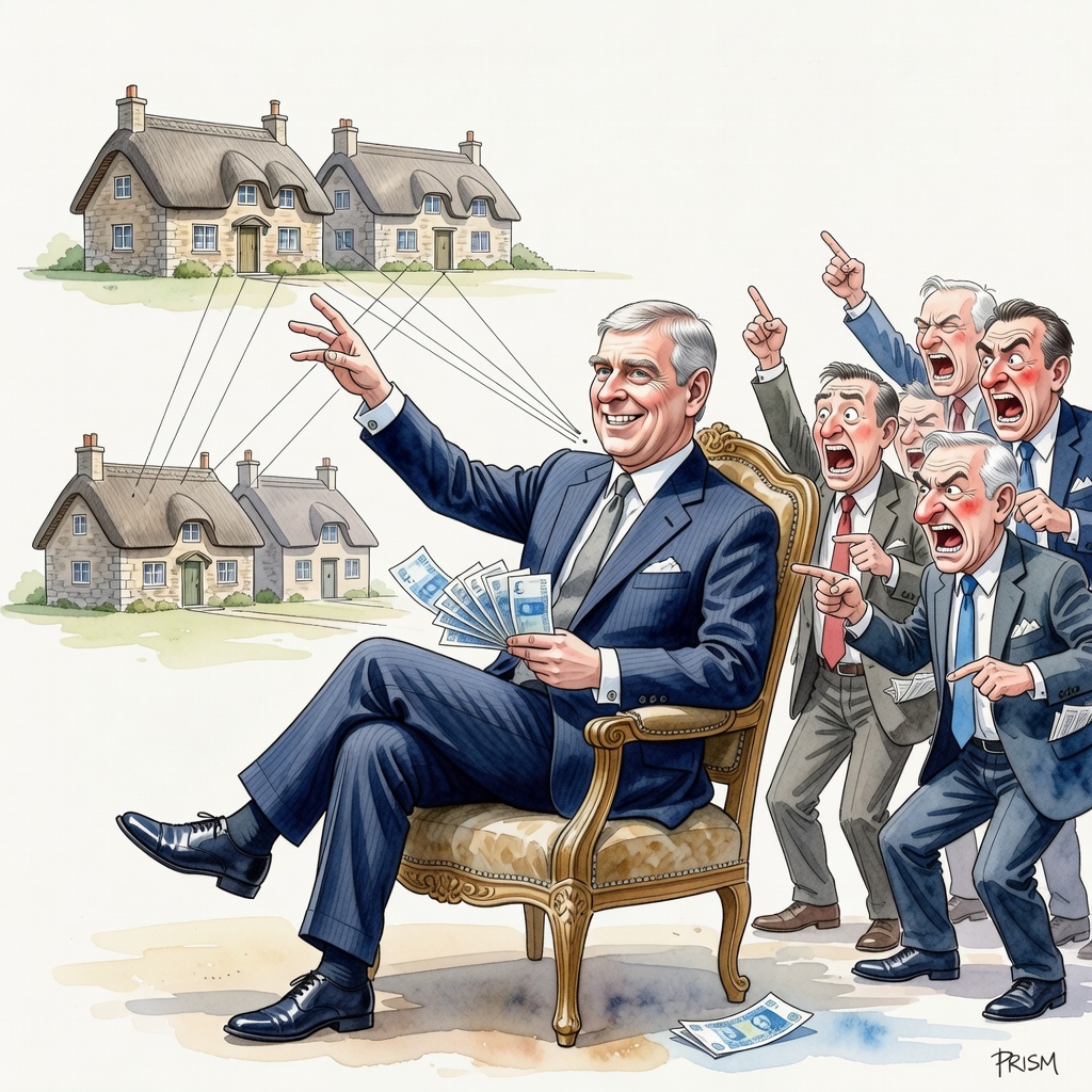 Prince Andrew earned income by subletting Royal Lodge cottages, lived rent-free; NAO report sparks MP fury
