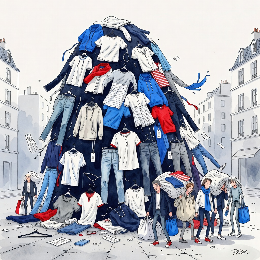 En 2025, les Français ont encore battu un record de consommation de vêtements neufs