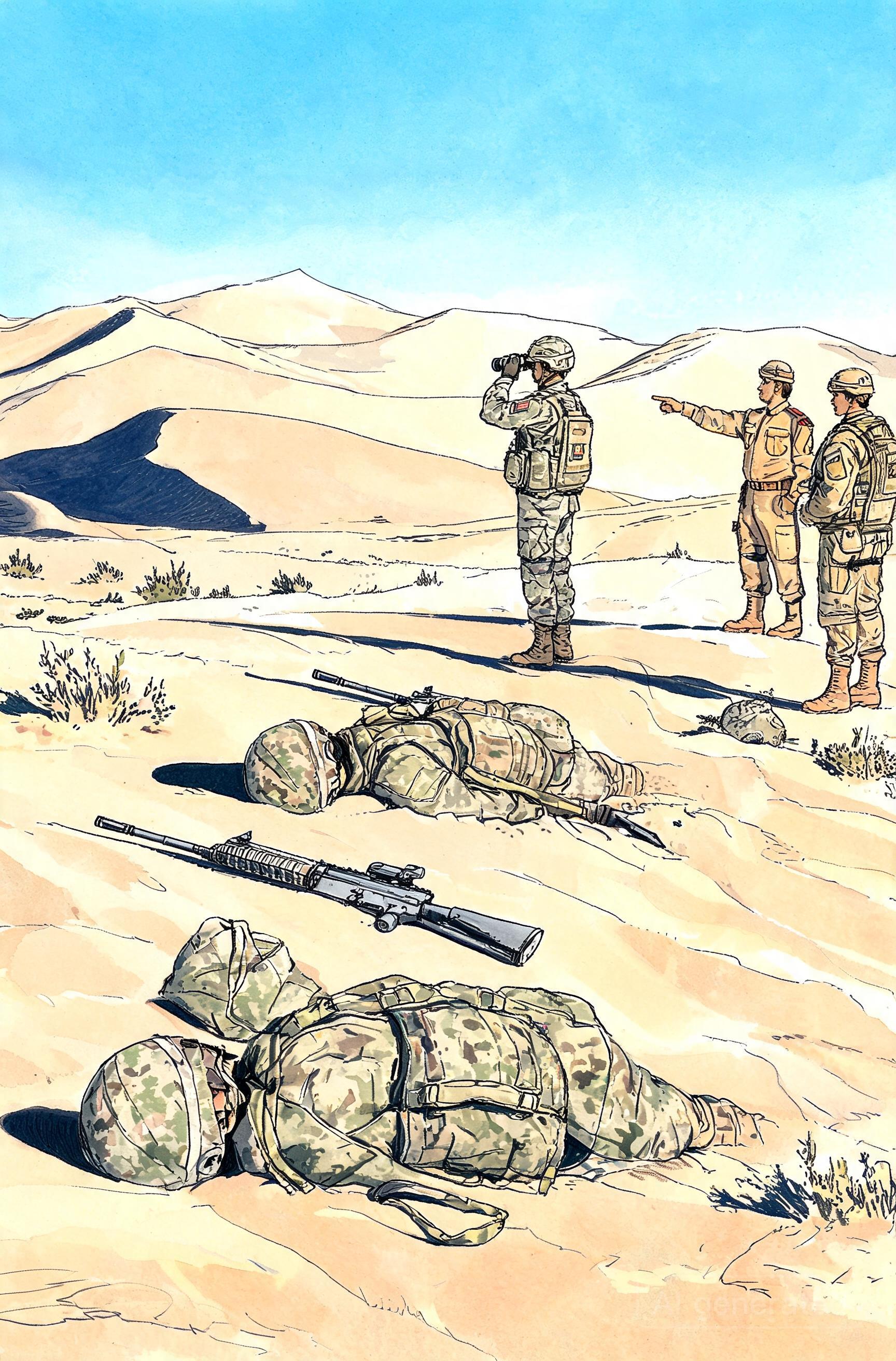 Au Maroc, deux soldats américains sont portés disparus dans des exercices militaires