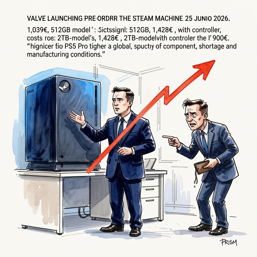 Valve lance les précommandes de la Steam Machine, et c’est cher