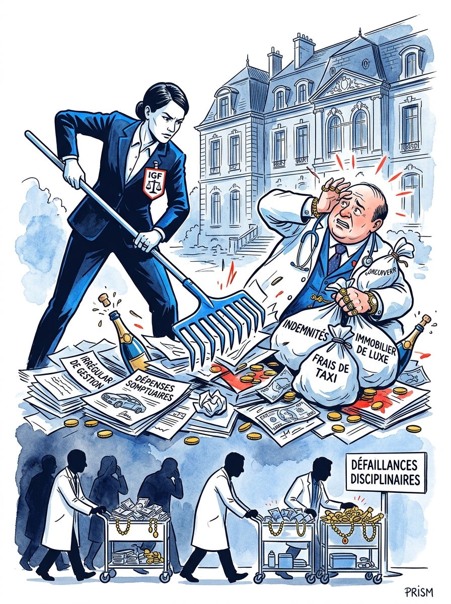 L'Ordre des médecins épinglé par l'IGF pour des dérives financières et une gestion défaillante des plaintes