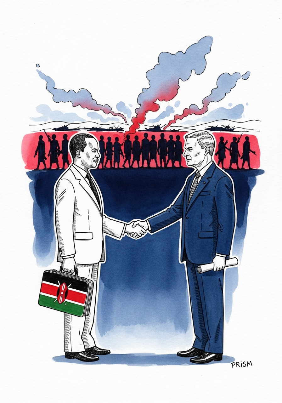 Le Kenya obtient de Moscou l'arrêt officiel du recrutement de ses ressortissants dans l'armée russe