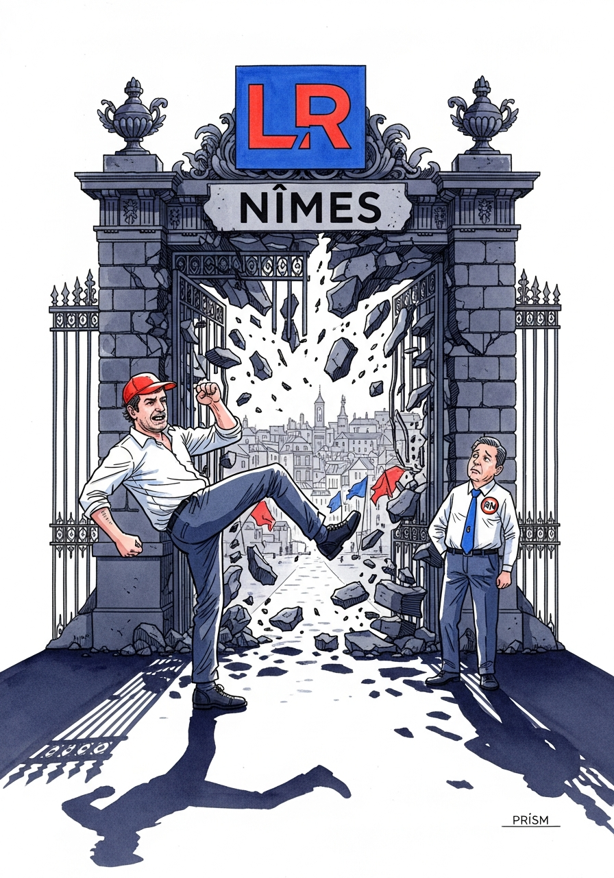 Vincent Bouget remporte la mairie de Nîmes, mettant fin à 24 ans de gestion de droite