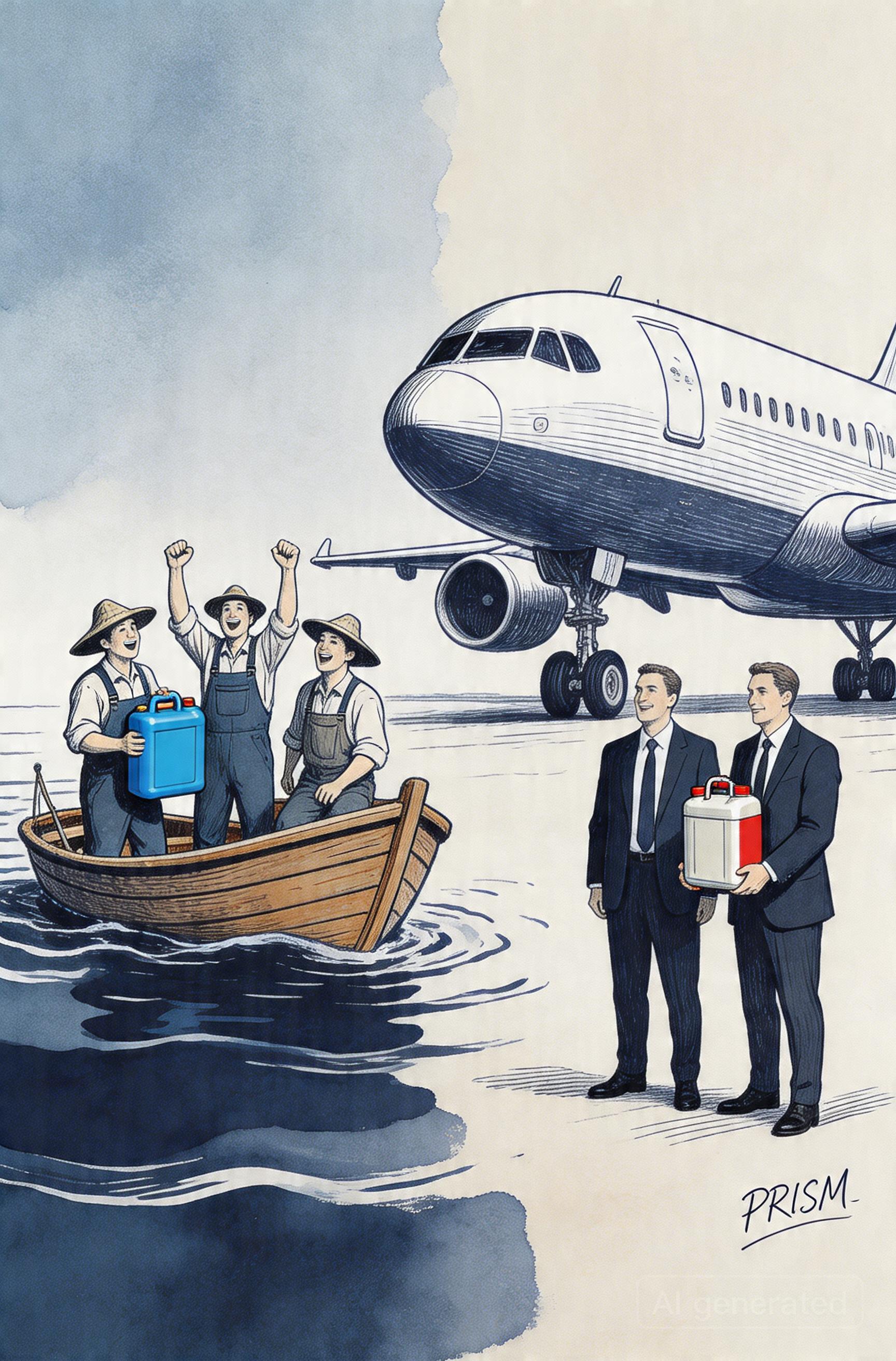 Carburants : le gouvernement déploie des aides pour les pêcheurs et investit dans l'aviation durable.