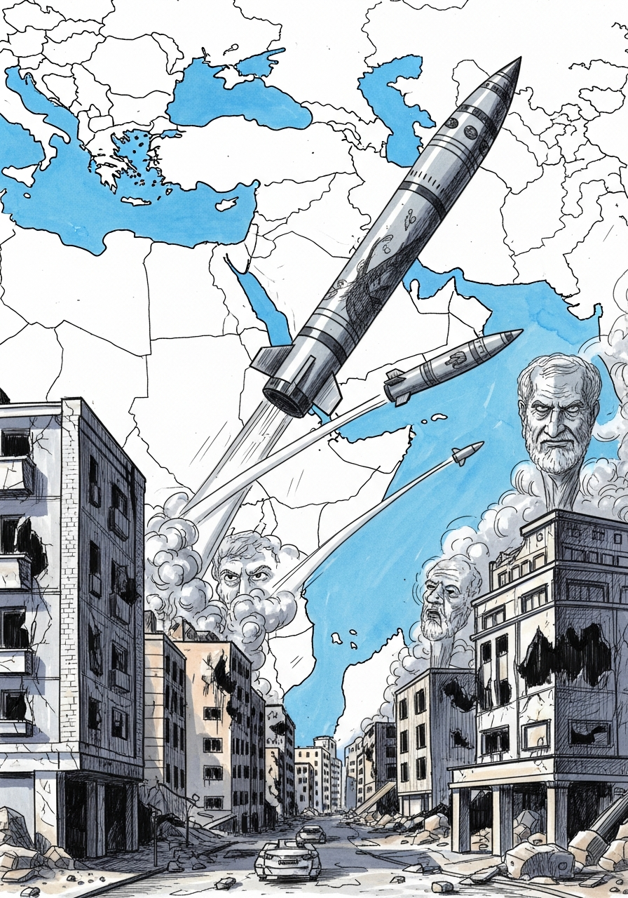 Israël bombarde massivement Beyrouth et Téhéran, éliminant des cadres iraniens et aggravant l'instabilité sécuritaire régionale.