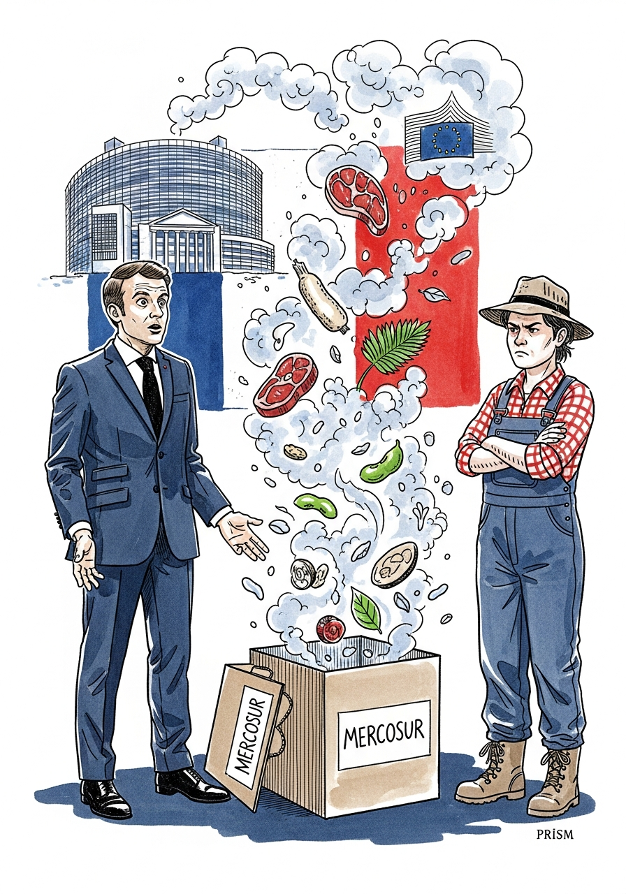 Accord UE-Mercosur : Macron dénonce l'application provisoire au 1er mai provoquant la colère des agriculteurs français