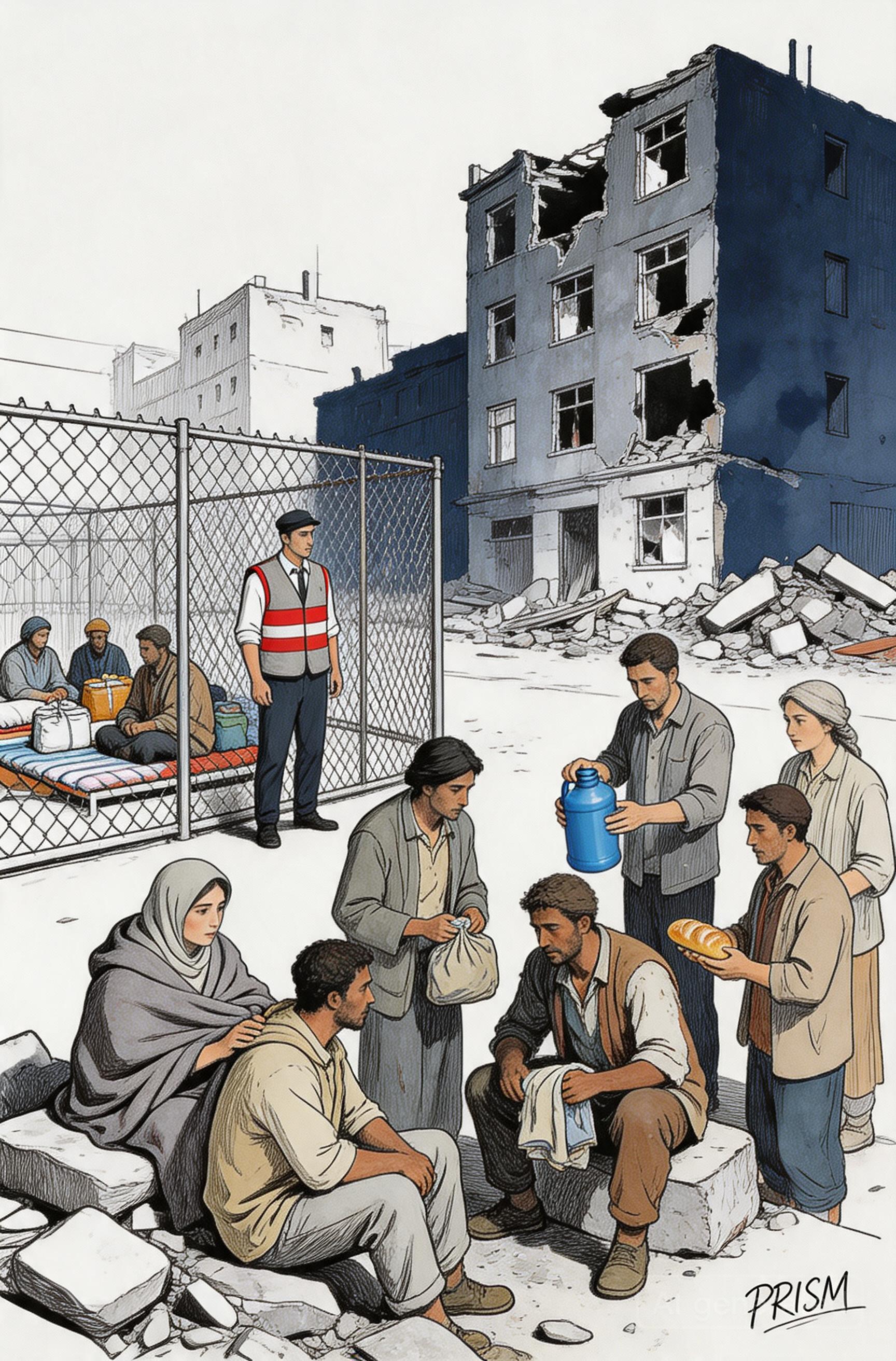 Au Liban, des réseaux solidaires secourent les travailleurs migrants exclus des structures d'accueil après les frappes.