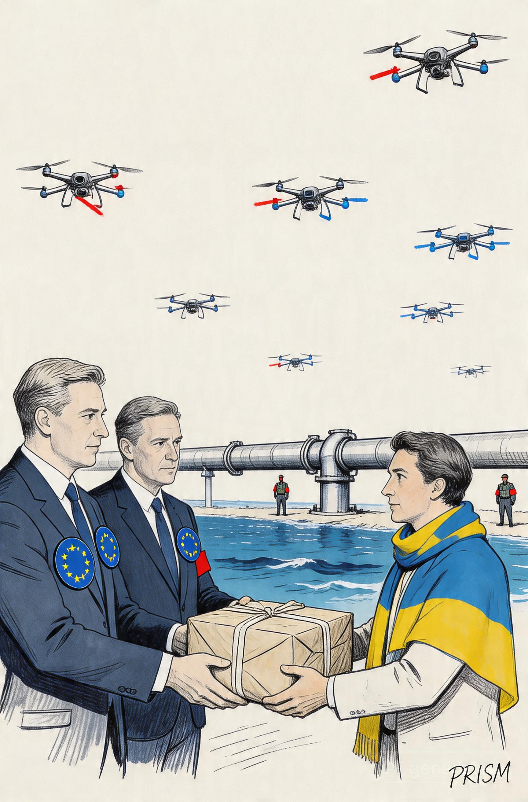 L'UE débloque 90 milliards d'euros pour l'Ukraine face à l'intensification des frappes de drones croisées