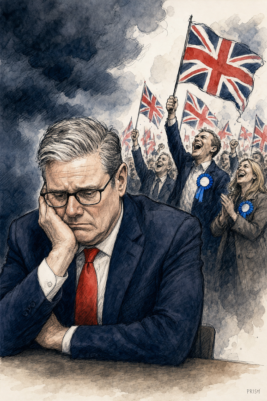 Keir Starmer admet des résultats douloureux après que Reform UK remporte 399 sièges aux élections locales.