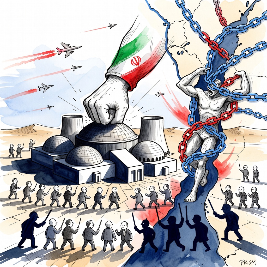 L'Iran frappe le site nucléaire de Dimona et contraint 22 pays à rouvrir le détroit d'Ormuz.