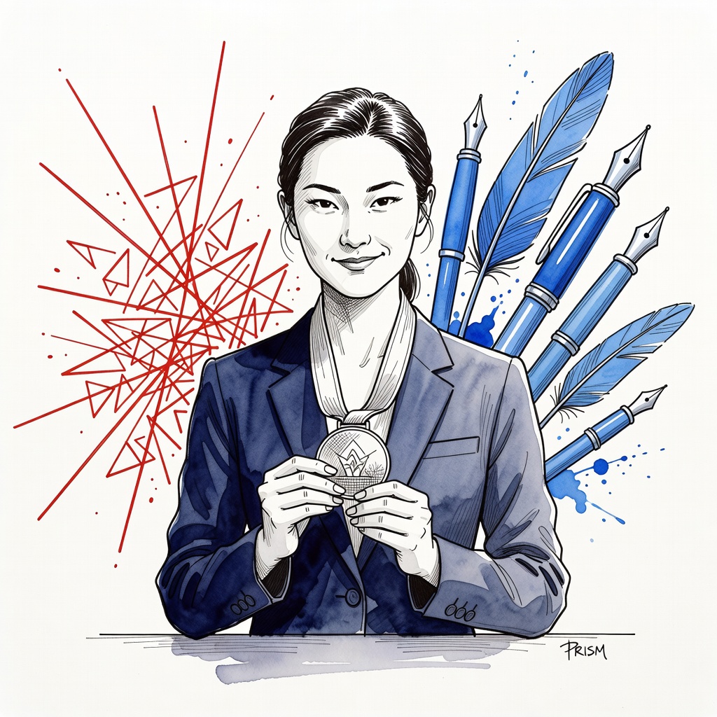 Hong Wang, mathématicienne chinoise formée en France, remporte la médaille Fields, troisième femme de l'histoire.