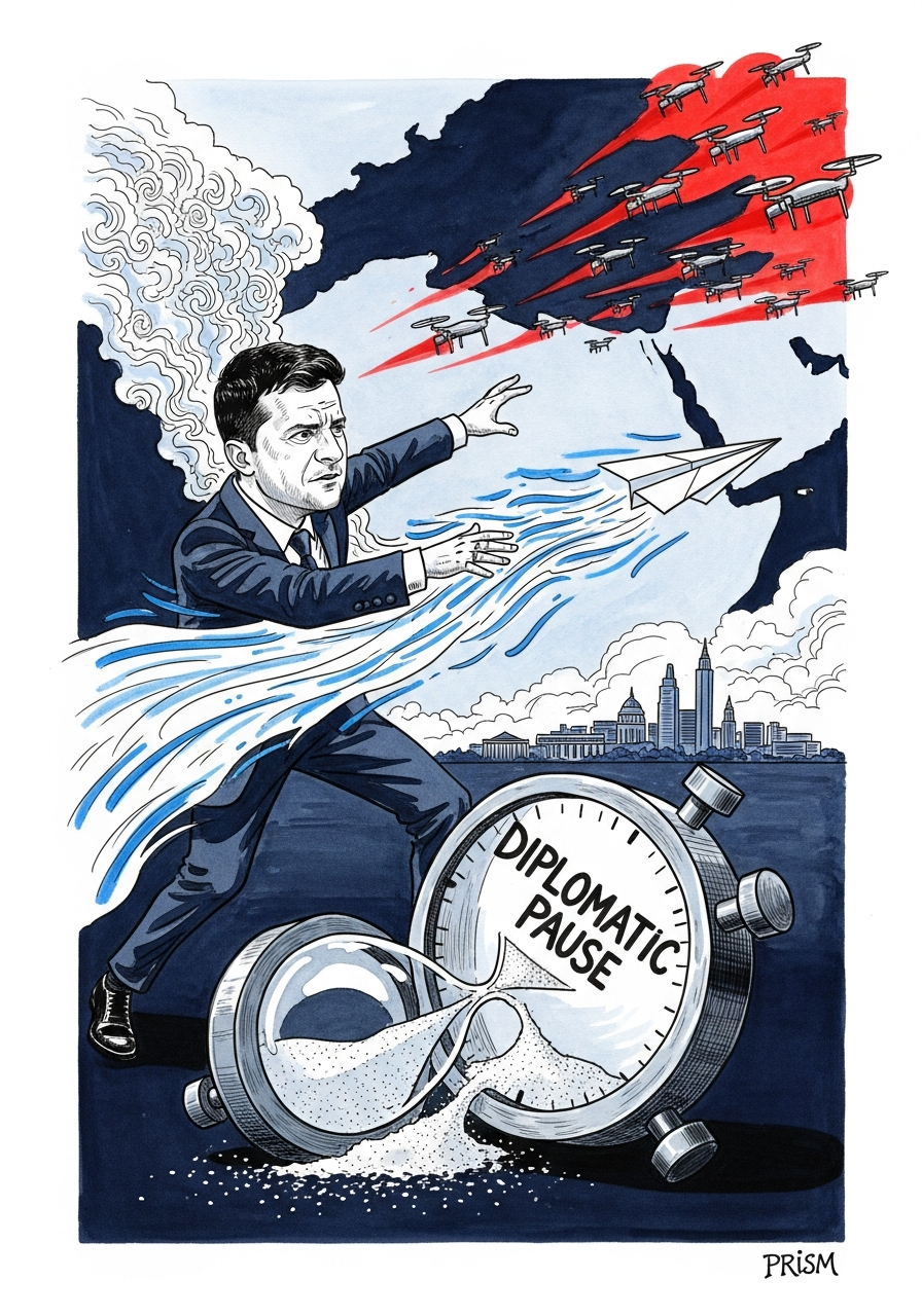 Volodymyr Zelensky annonce une rencontre samedi aux Etats-Unis entre des émissaires de Kiev et les négociateurs américains