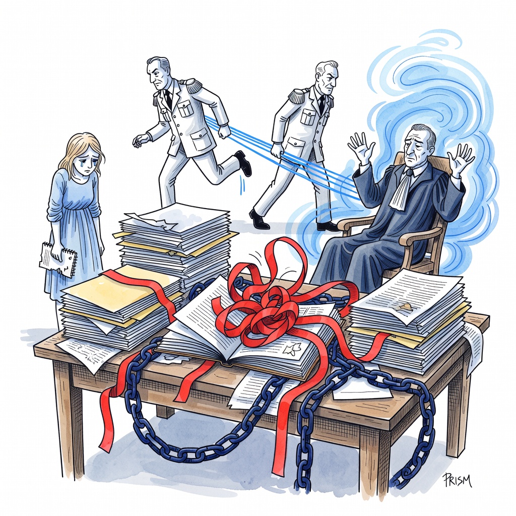 Un rapport d'inspection sur Lyhanna dénonce des retards dans la plainte de Rosa, entraînant des mutations.