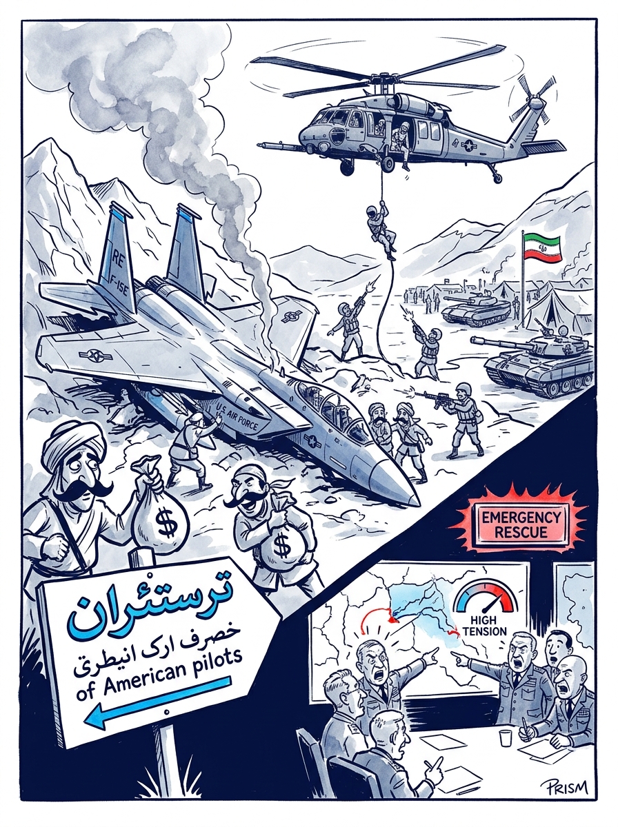 Un chasseur F-15 américain abattu en Iran : Washington lance un sauvetage d'urgence sous haute tension régionale