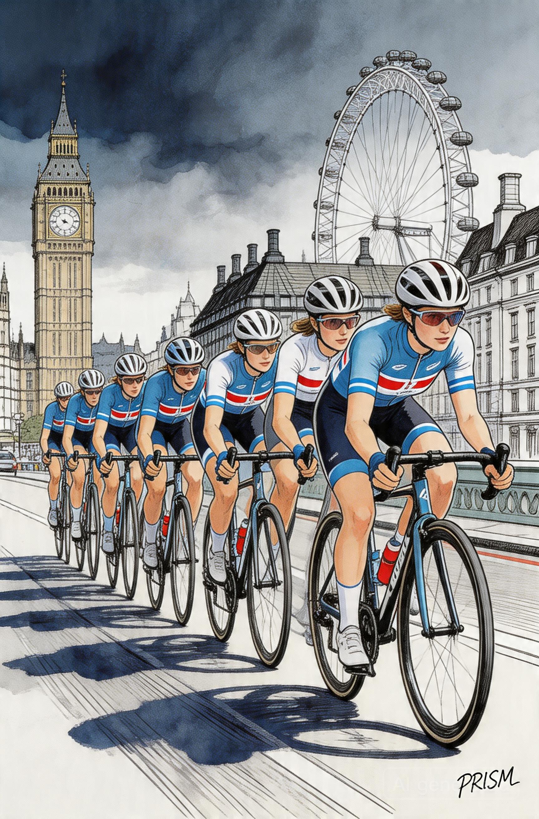 Le Tour de France Femmes 2027 innove avec un contre-la-montre par équipes inédit à Londres