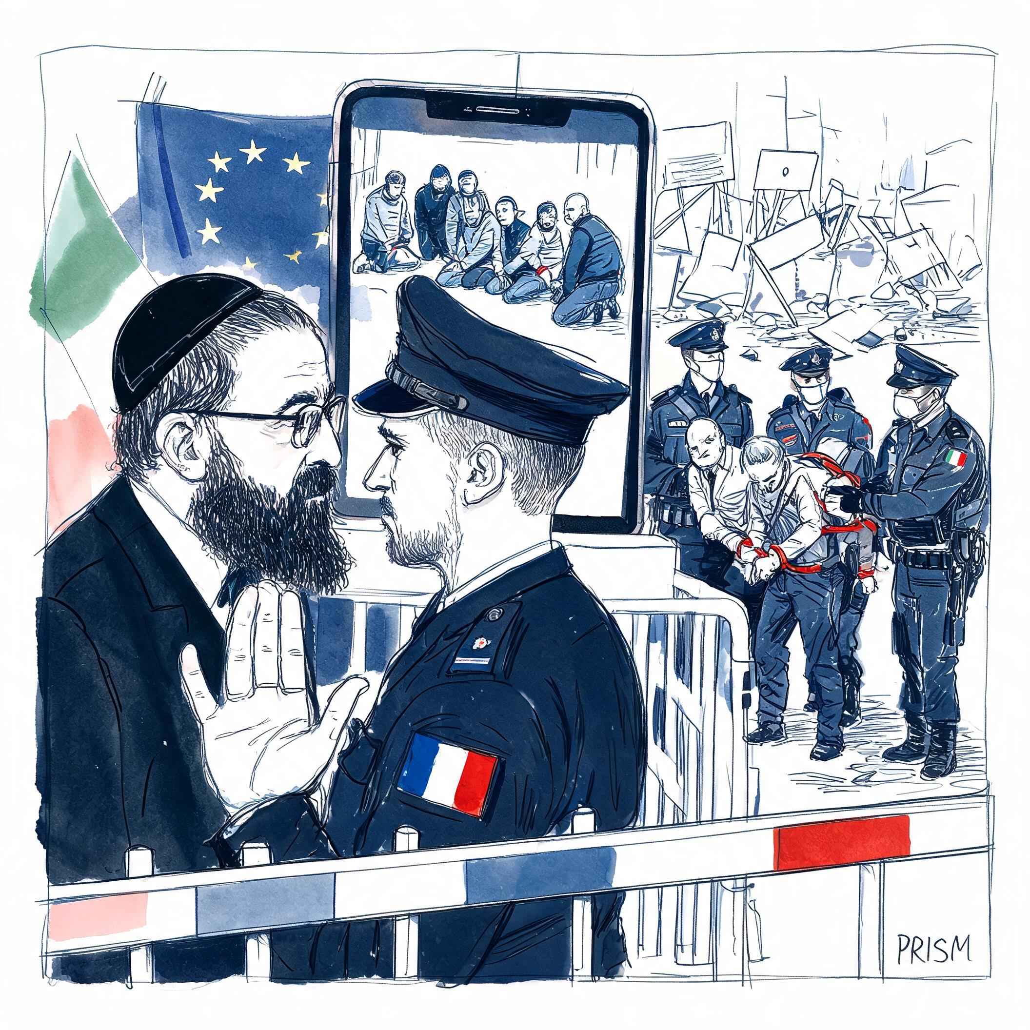 France bannit le ministre Ben Gvir après vidéo humiliante de militants agenouillés, heurts à Bilbao