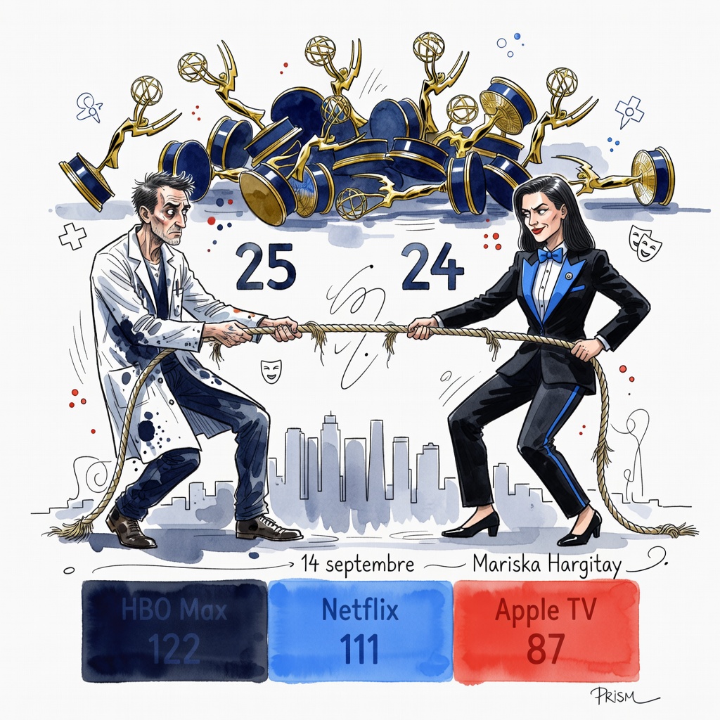 The Pitt et Hacks dominent les nominations aux Emmy Awards 2026 avec 25 et 24 citations.