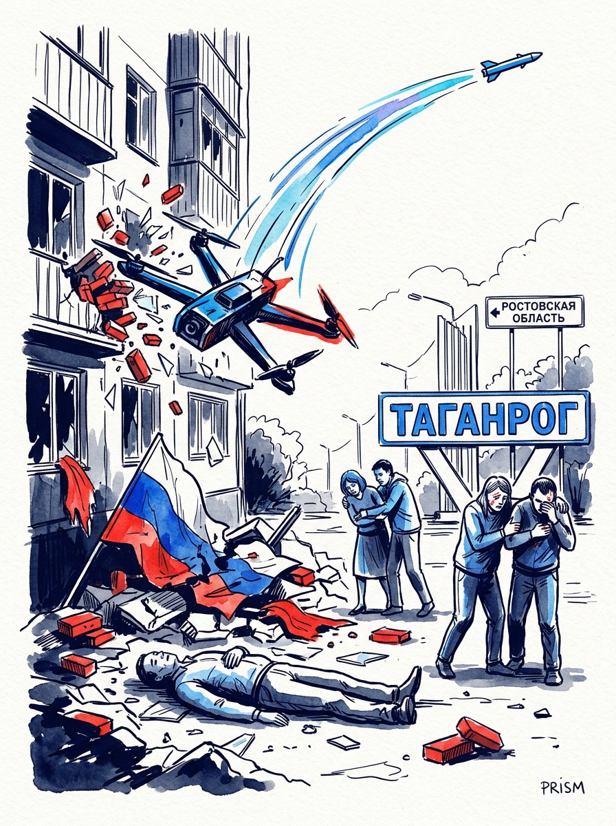 Une attaque de drones et missiles en Russie provoque un mort et quatre blessés civils