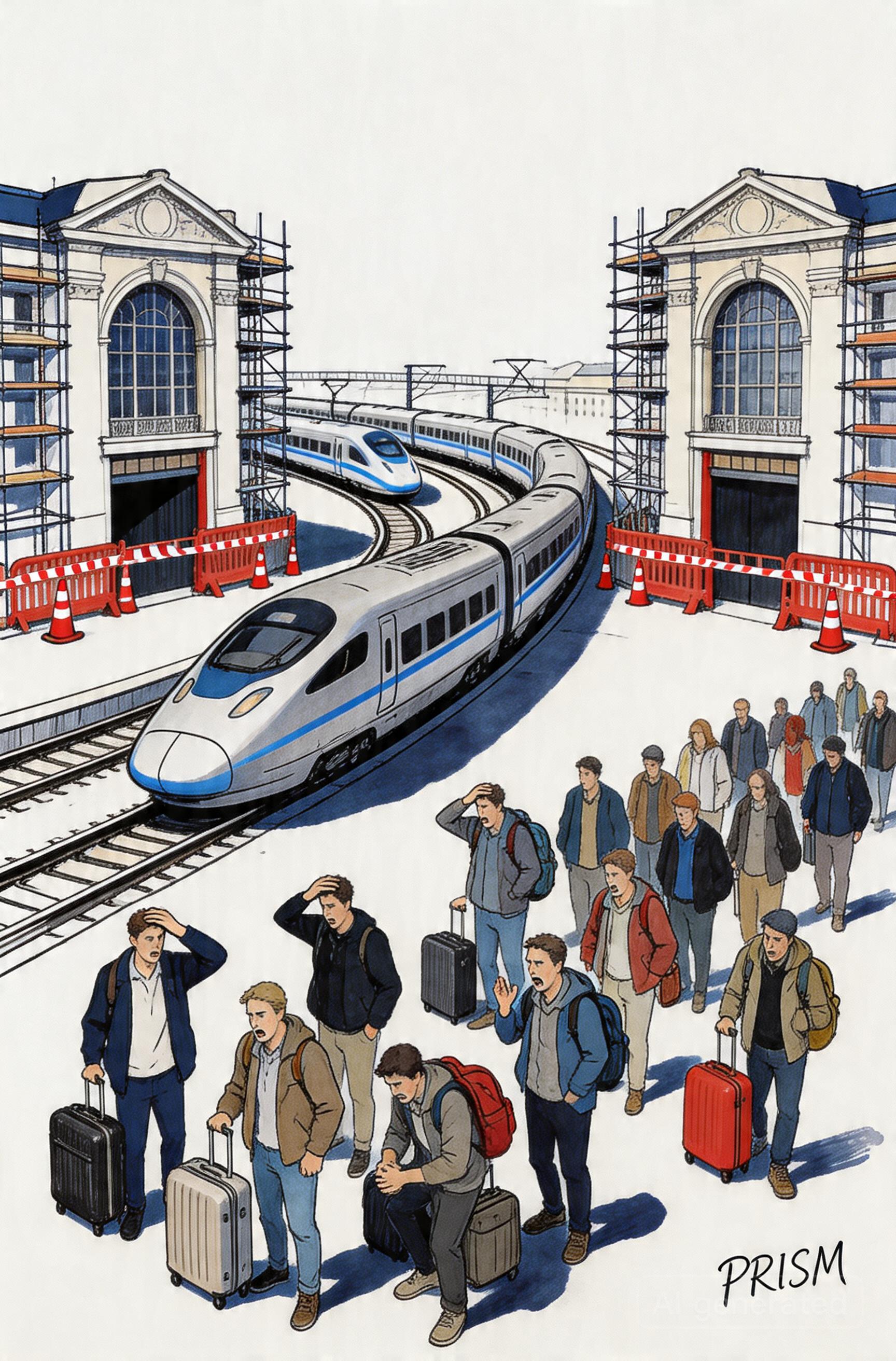 Fermeture historique des gares de Lyon et Bercy : le trafic TGV dérouté pour le 1er-Mai