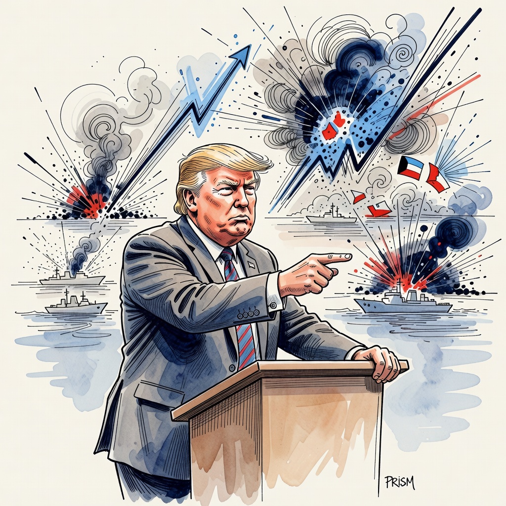 Donald Trump annonce la fin du cessez-le-feu avec l'Iran après une escalade de frappes réciproques au Moyen-Orient.
