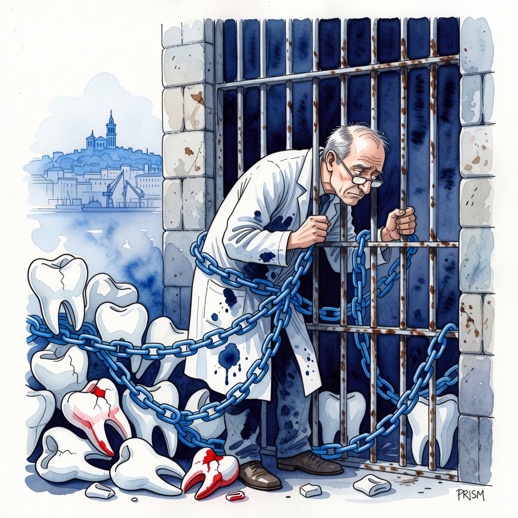 Un dentiste marseillais écope de cinq ans pour escroquerie de 2,6 millions à la Sécurité sociale.