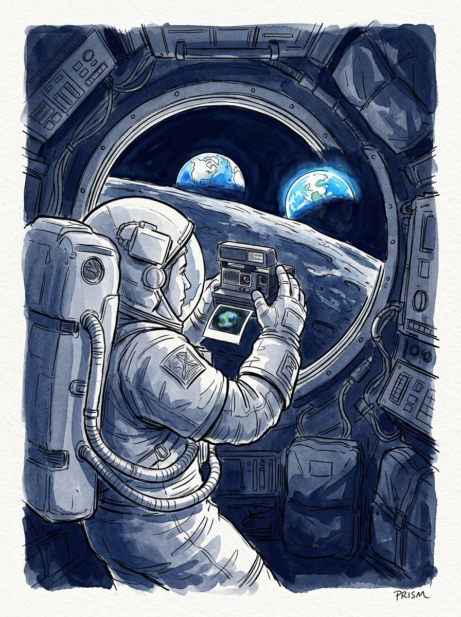 La NASA dévoile un coucher de Terre historique capturé par l'équipage d'Artemis II derrière la Lune