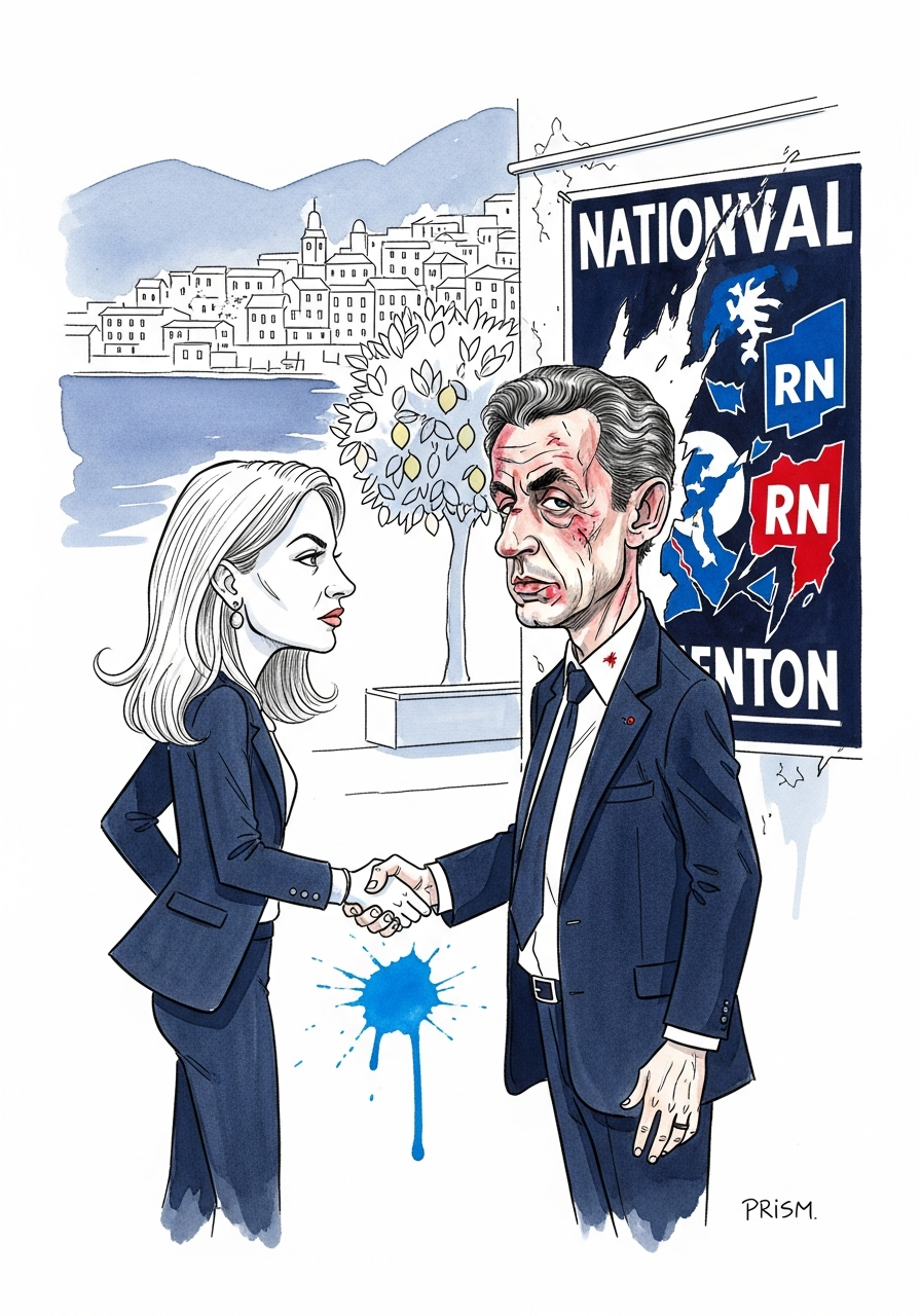 Louis Sarkozy subit une défaite électorale majeure aux municipales de Menton dès le premier tour