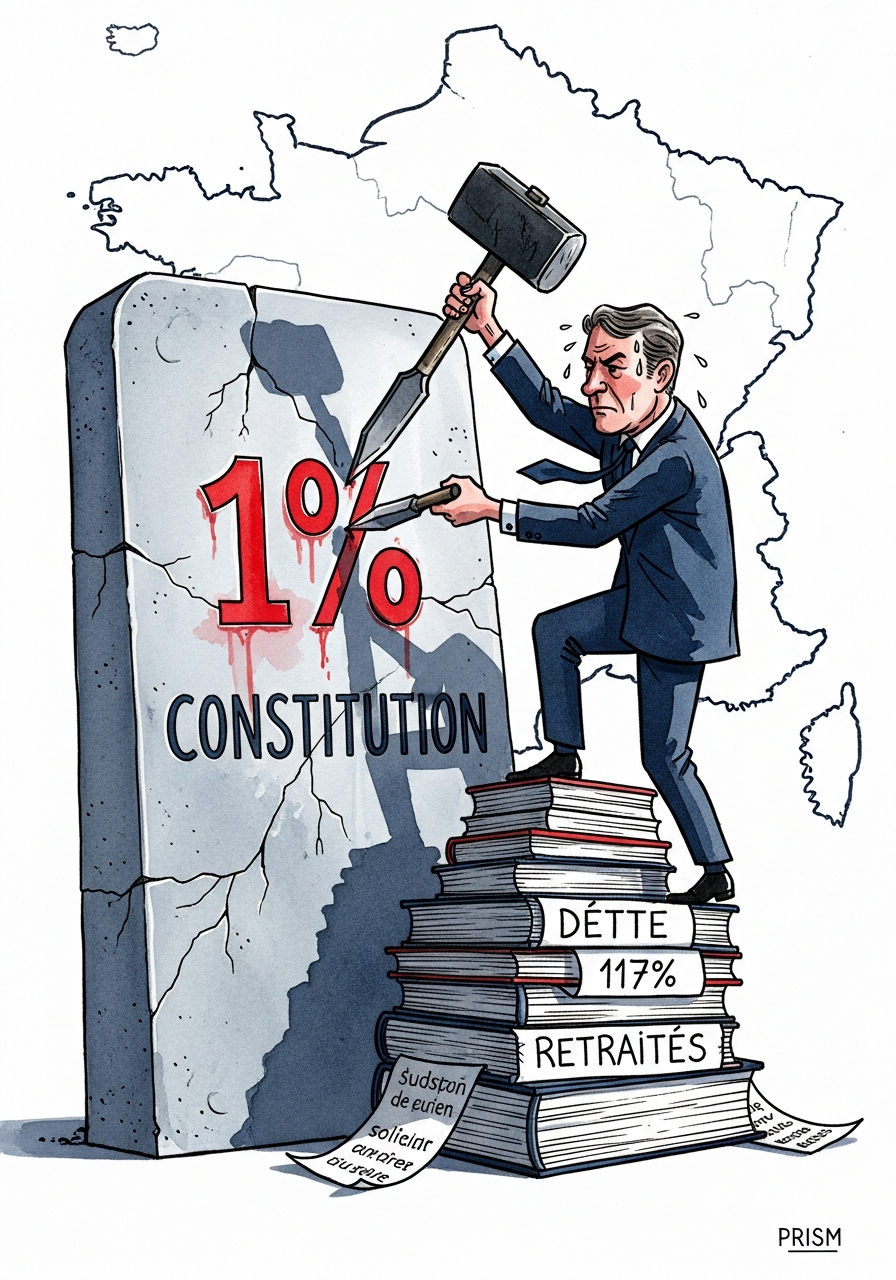 Thierry Breton propose une règle d'or constitutionnelle limitant le déficit à 1% du PIB d'ici 2032.