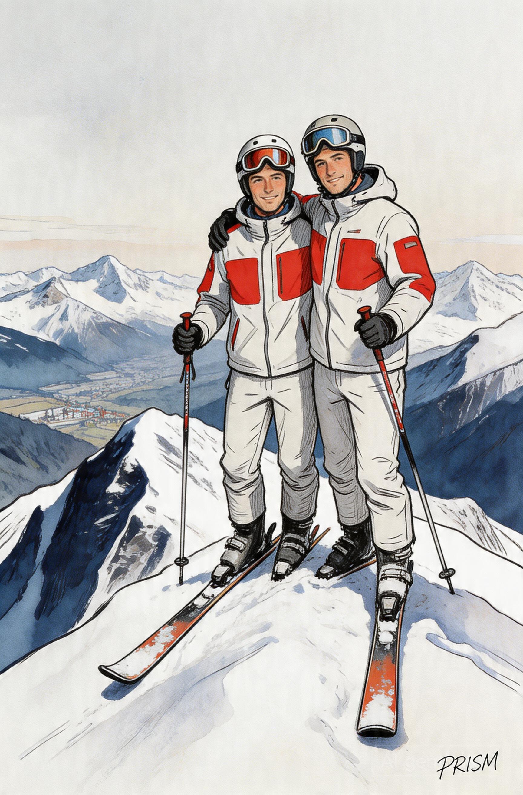 Deux guides français établissent un record à ski du Mont-Blanc en 4h41, défi pour les alpinistes.