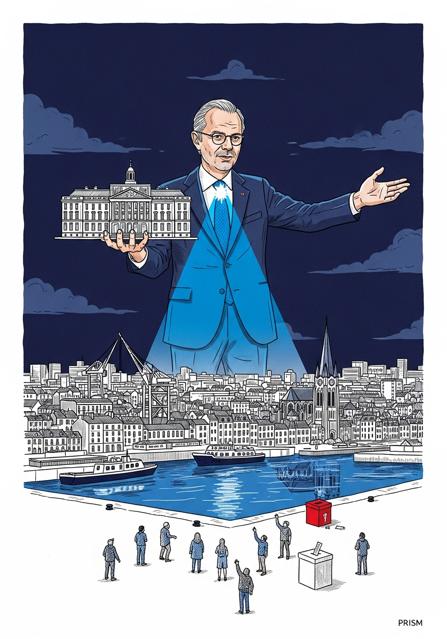 Réélu au Havre, Édouard Philippe officialise sa candidature présidentielle pour 2027 et rejette toute primaire