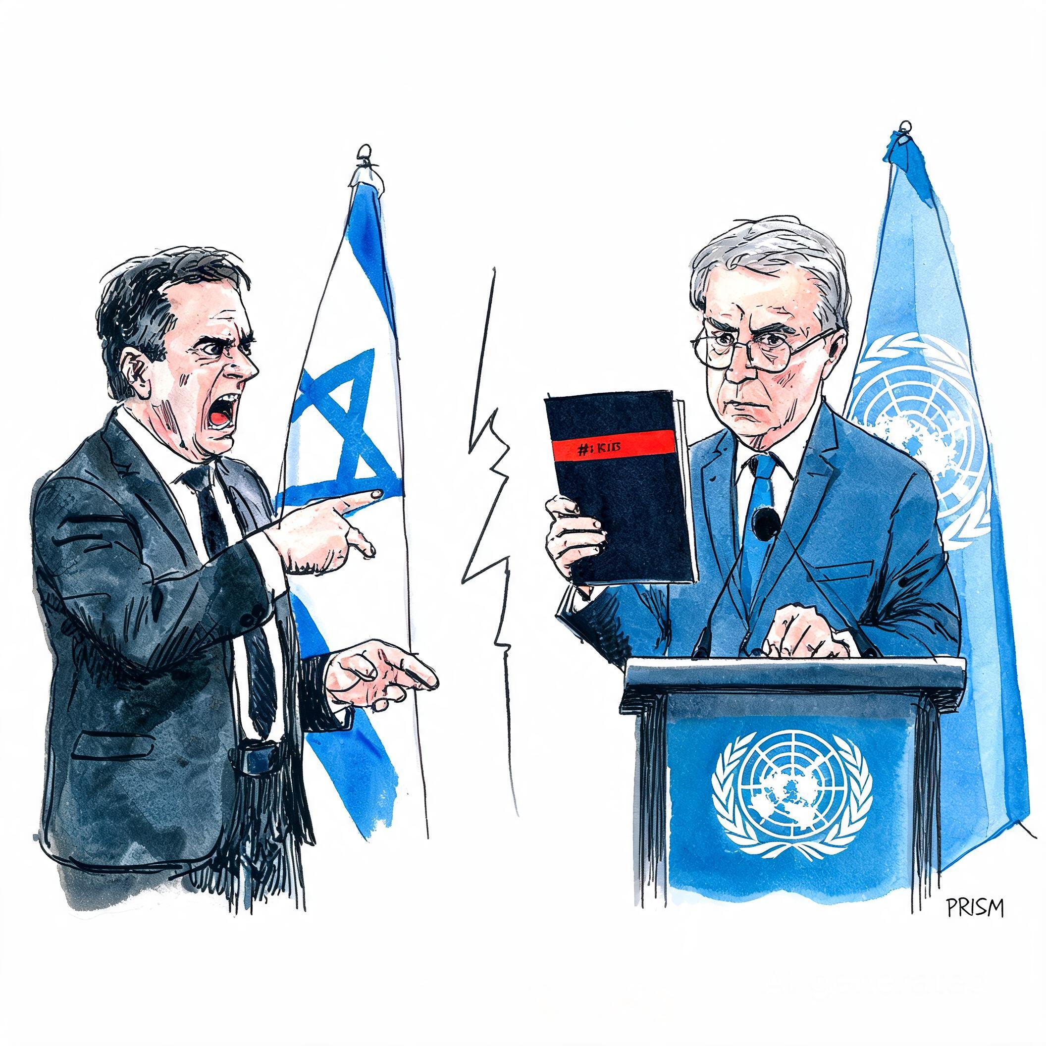 Israël suspend ses relations avec l’ONU après son inscription sur la liste noire des violences sexuelles