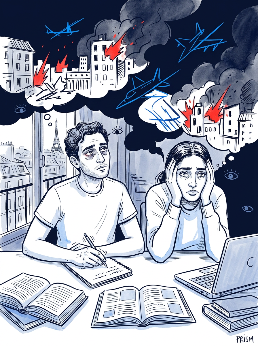 Étudiants libanais et iraniens en France : l'angoisse des bombardements au Moyen-Orient fragilise leur quotidien académique
