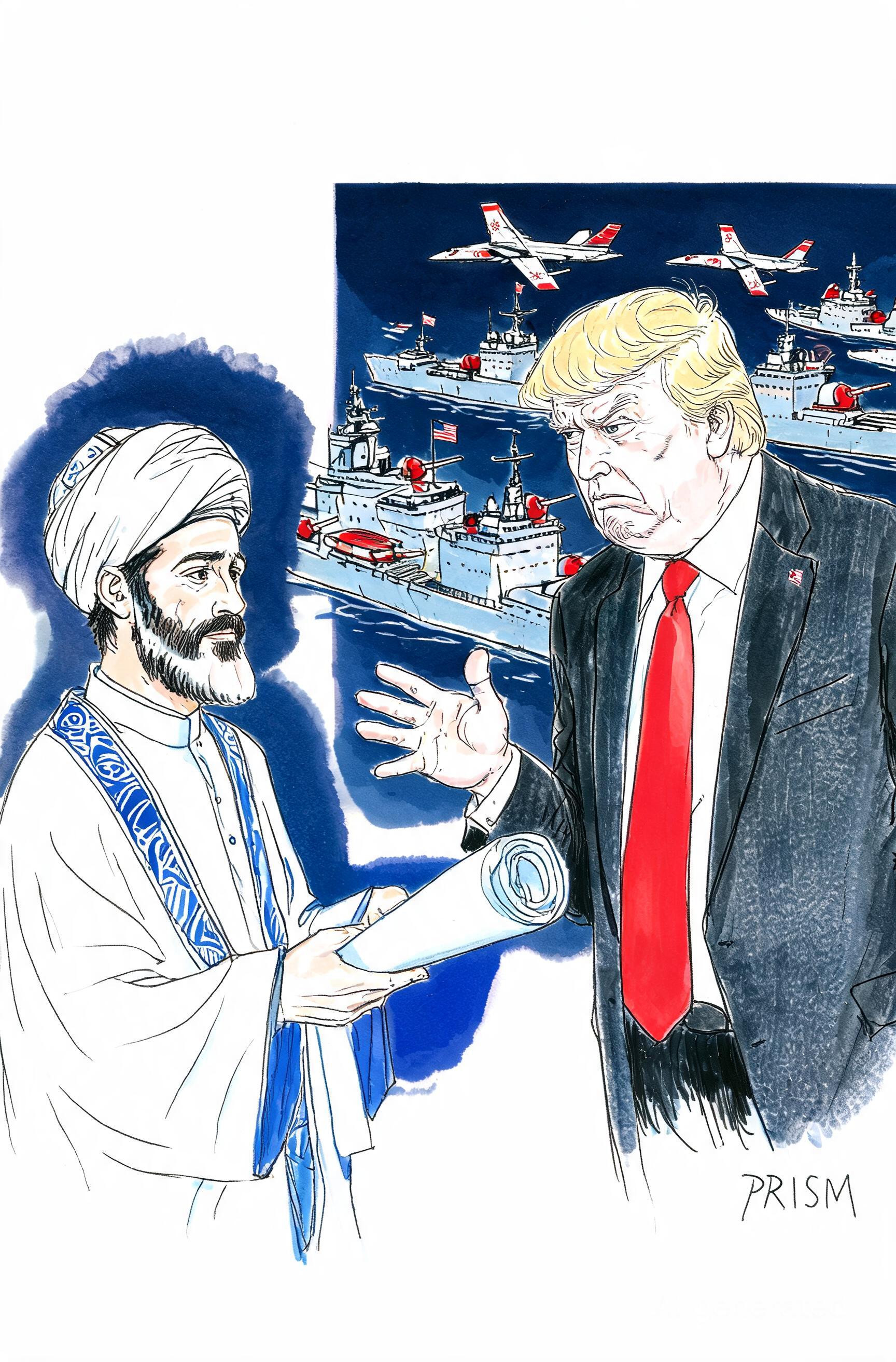 Téhéran propose un plan de paix en 14 points alors que Donald Trump maintient la pression militaire