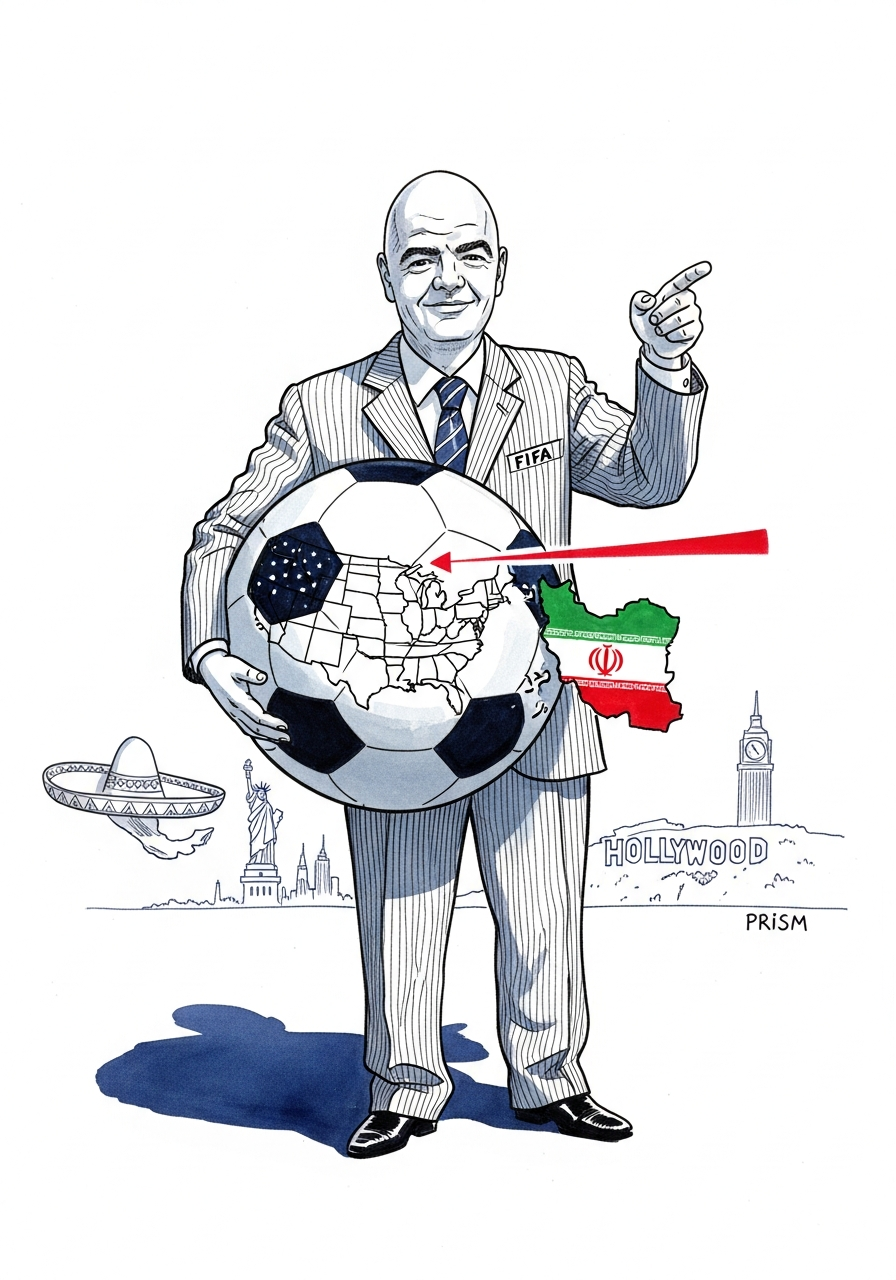 Gianni Infantino confirme la présence de l'Iran à la Coupe du monde 2026 aux États-Unis
