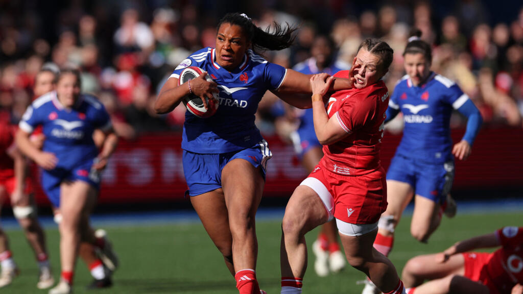 Tournoi des Six Nations féminin : la France domine le pays de Galles mais poursuit l'Angleterre